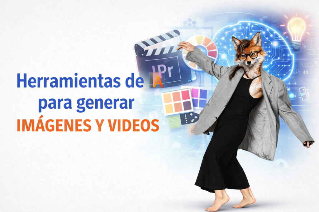 Herramientas de IA para generar imágenes y vídeos